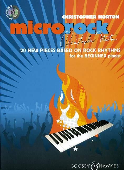 Vorderes Coverbild Microrock: 20 New Pieces Based on Rock Rhythms for the Beginner Pianist