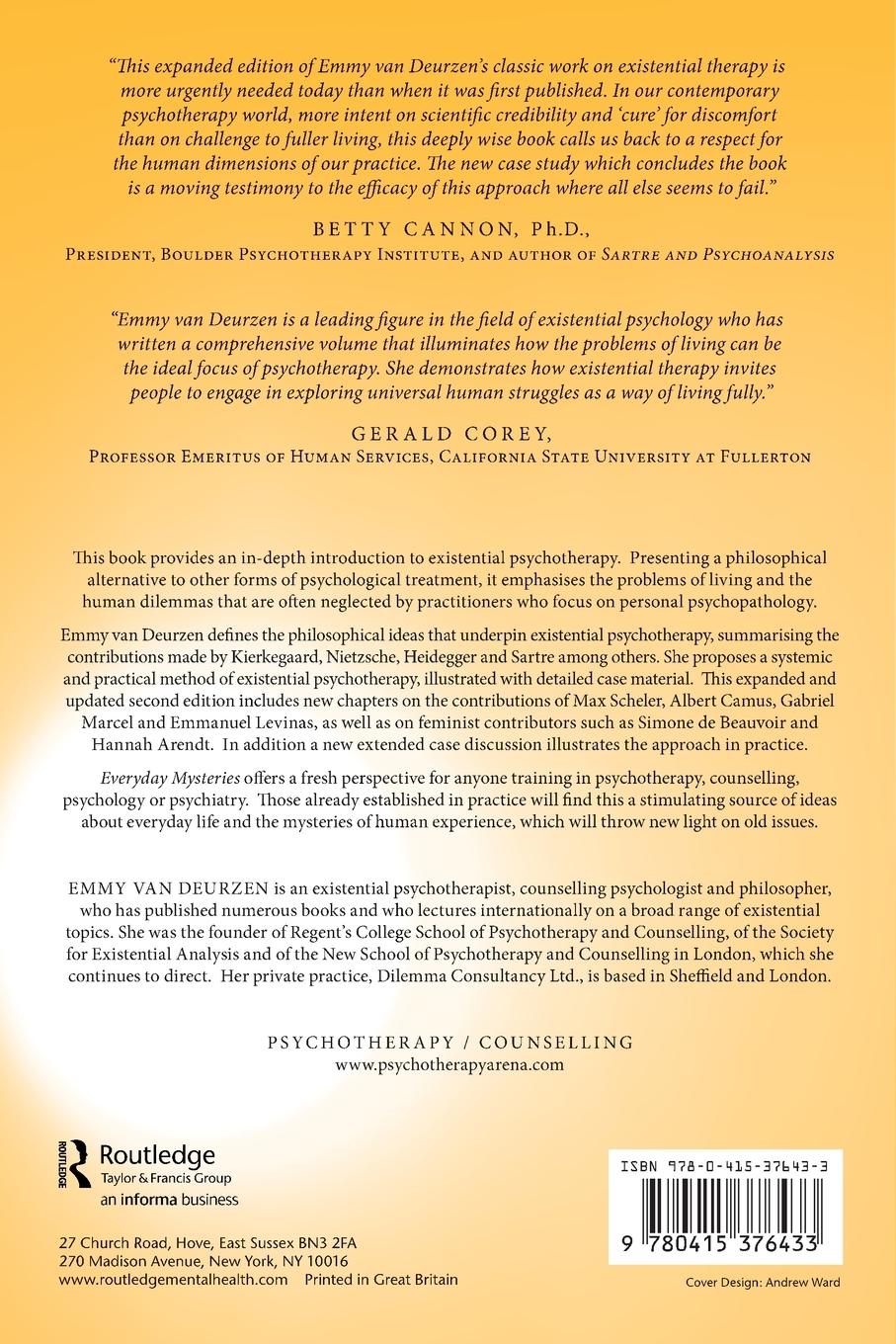 Rückseitencover Everyday Mysteries