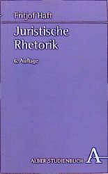 Vorderes Coverbild Juristische Rhetorik