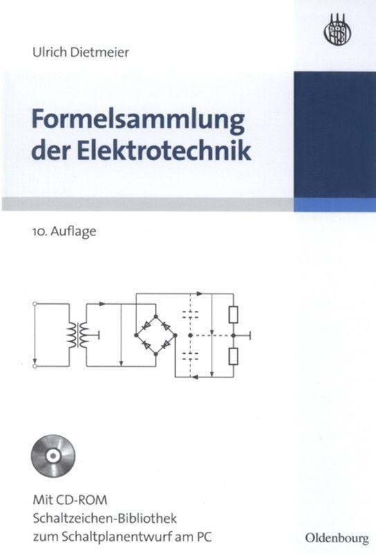 Vorderes Coverbild Formelsammlung der Elektrotechnik