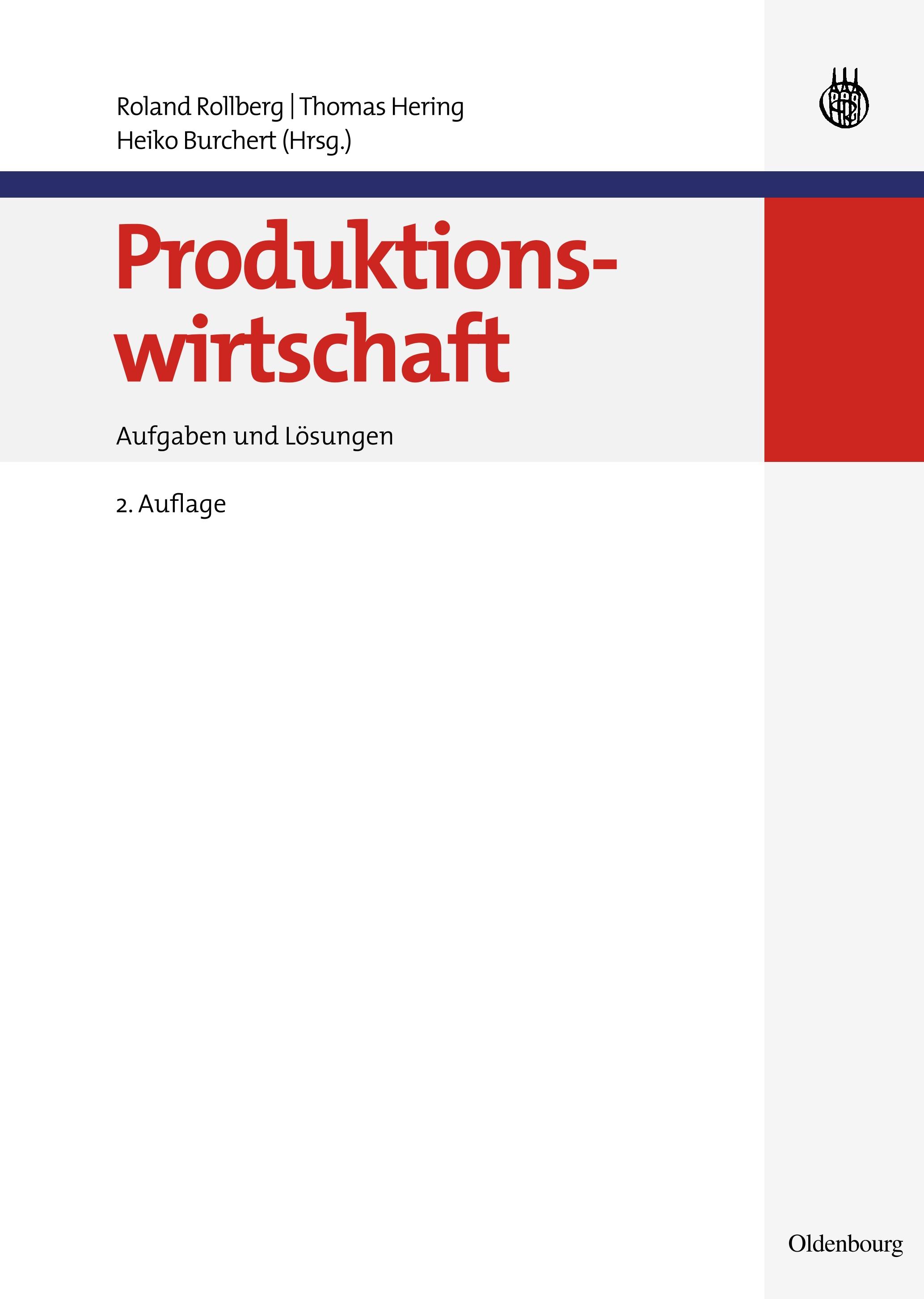 Vorderes Coverbild Produktionswirtschaft