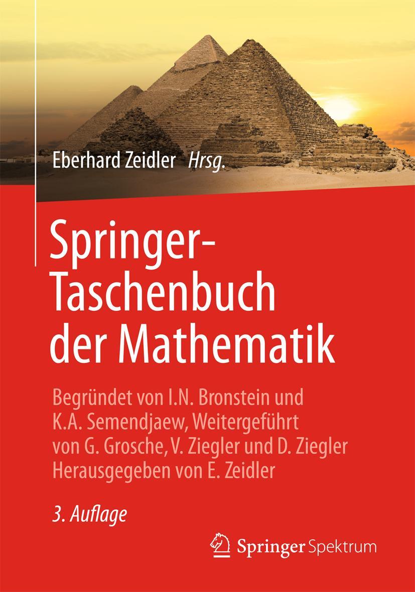Vorderes Coverbild Springer-Taschenbuch der Mathematik