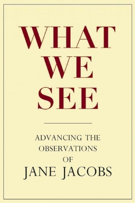Vorderes Coverbild What We See: Advancing the Observations of Jane Jacobs