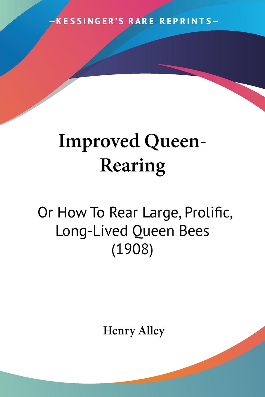 Vorderes Coverbild Improved Queen-Rearing
