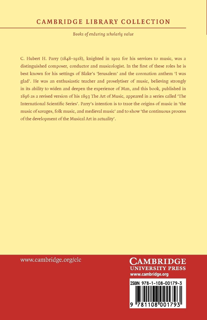 Rückseitencover The Evolution of the Art of Music