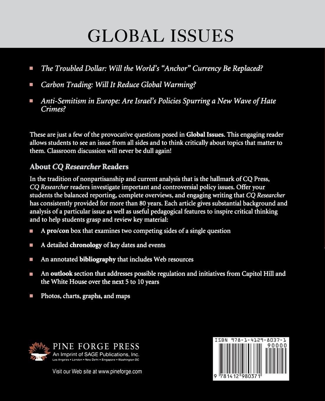 Rückseitencover Global Issues