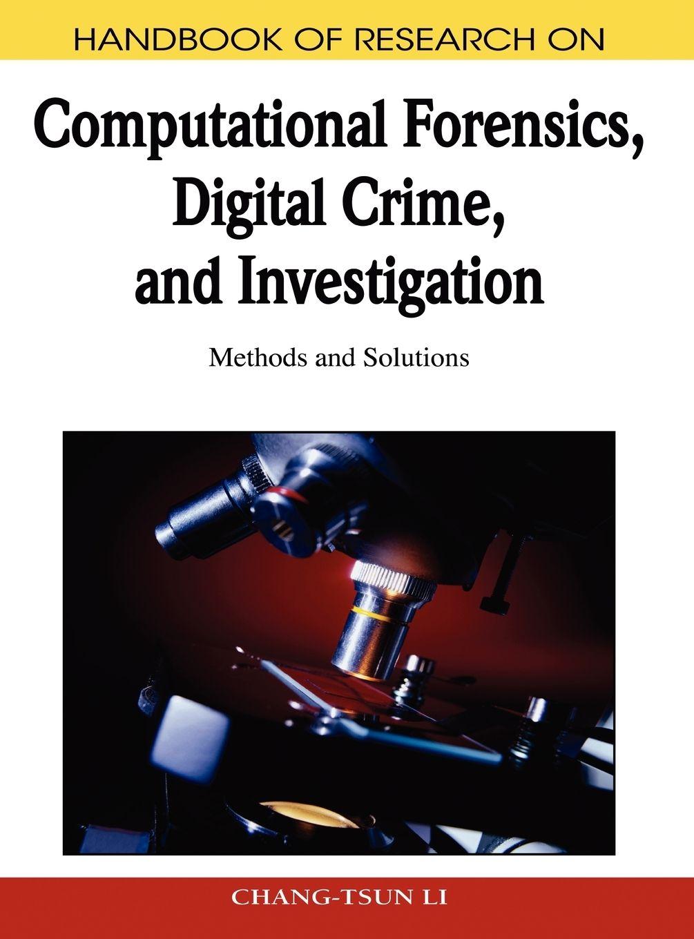 Vorderes Coverbild Handbook of Research on Computational Forensics, Digital Crime, and Investigation
