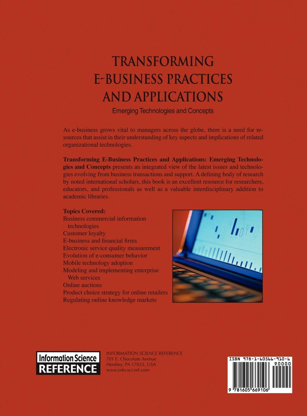 Rückseitencover Transforming E-Business Practices and Applications