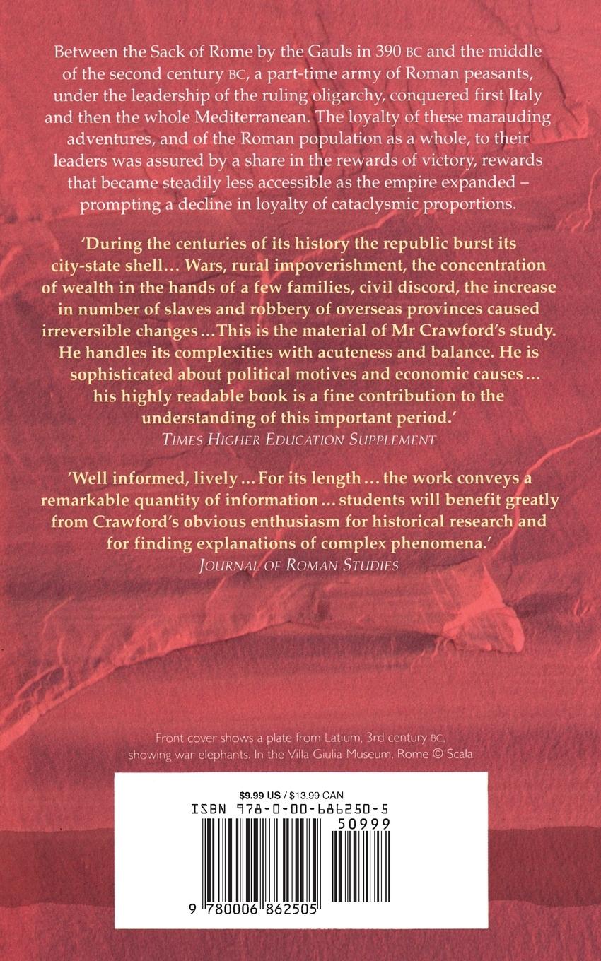 Rückseitencover The Roman Republic