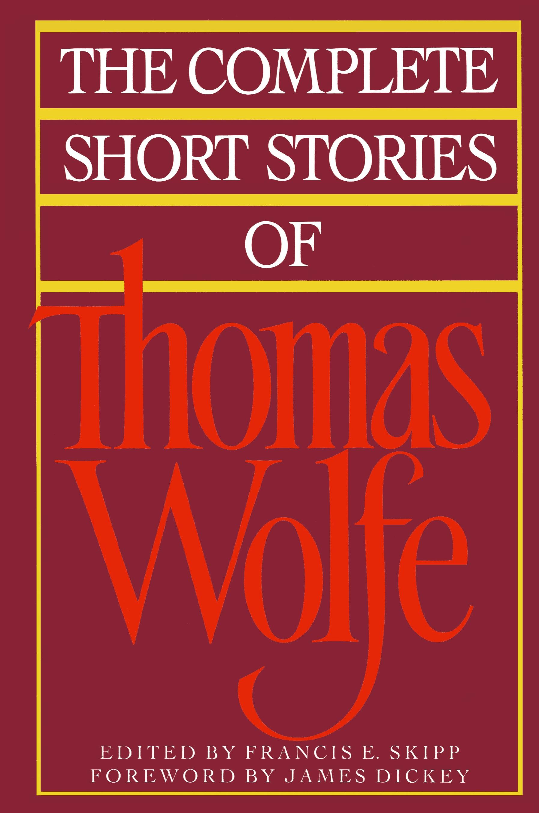 Vorderes Coverbild The Complete Short Stories of Thomas Wolfe