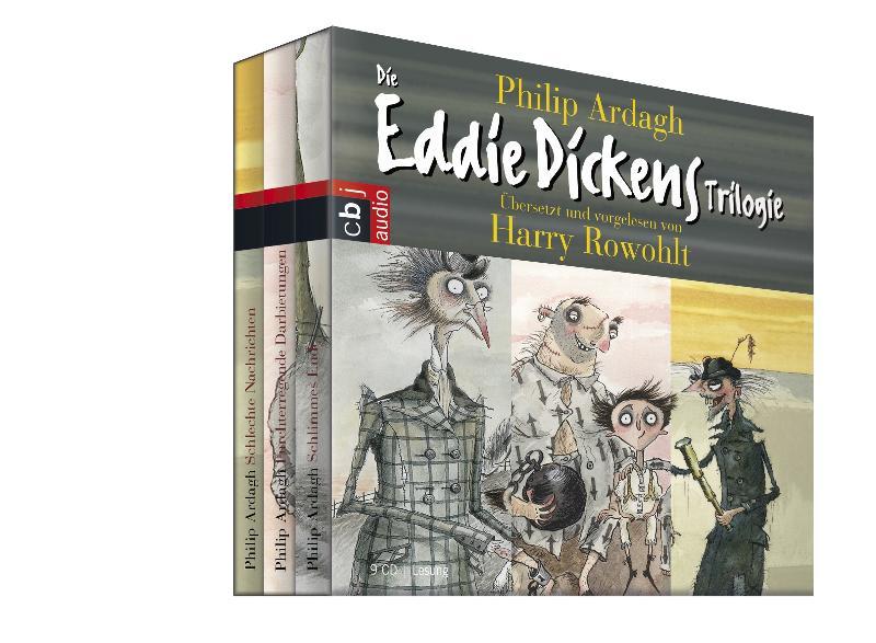 Vorderes Coverbild Die Eddie Dickens Trilogie