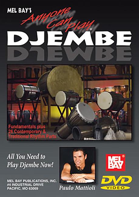 Vorderes Coverbild Anyone Can Play Djembe