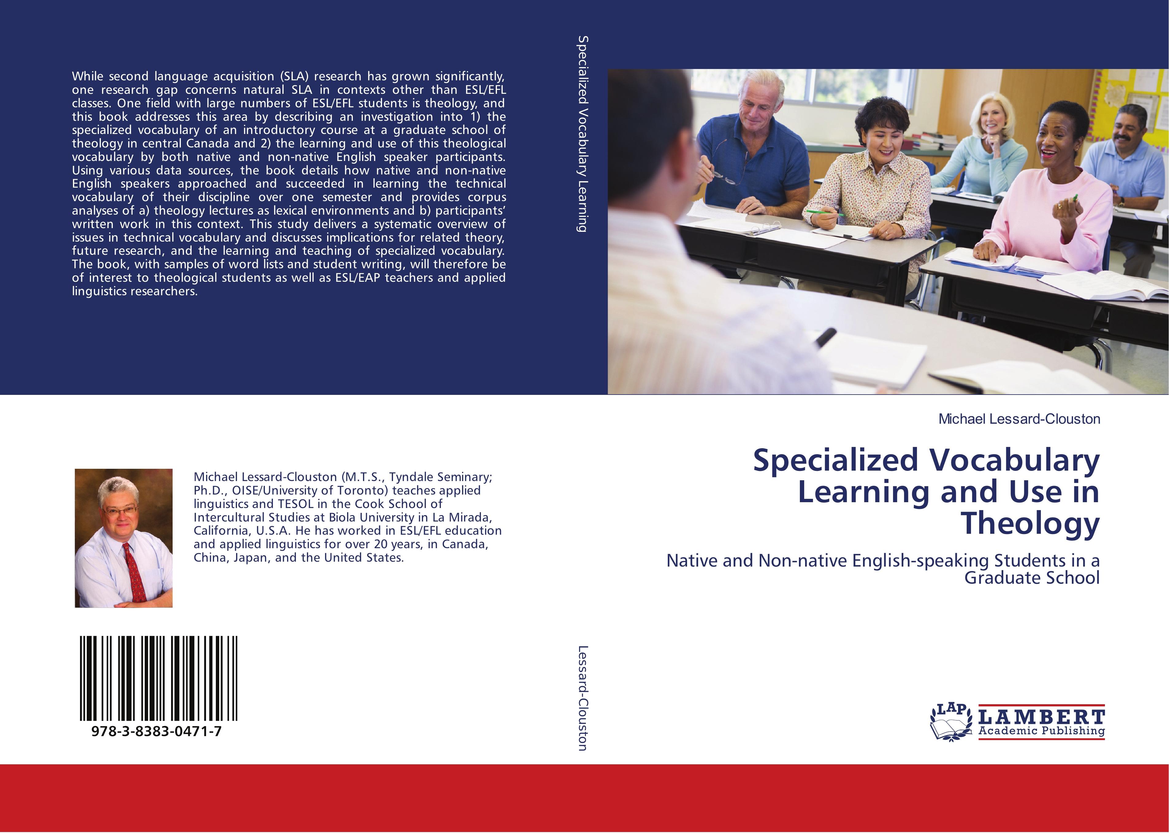 Vorderes Coverbild Specialized Vocabulary Learning and Use in Theology