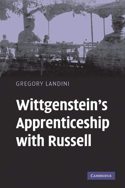 Vorderes Coverbild Wittgenstein's Apprenticeship with Russell