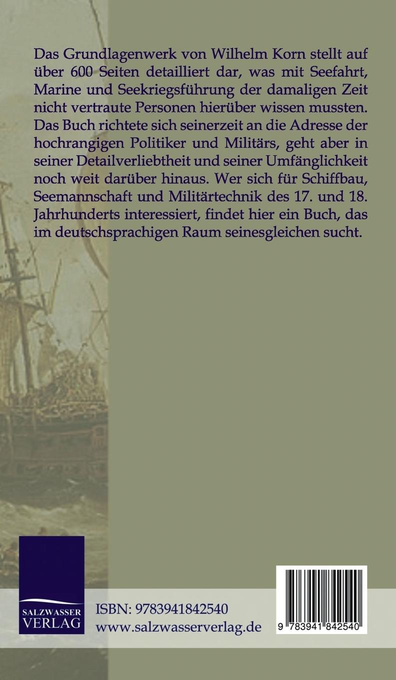 Rückseitencover Erläuterungen zum Verstande der Schifffahrt und des Seekriegs