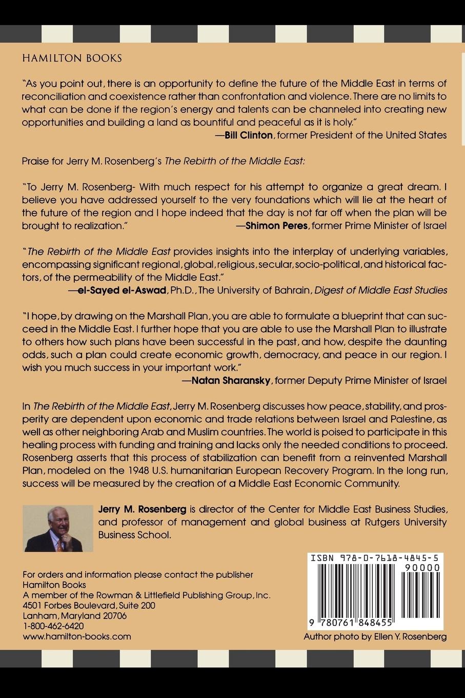 Rückseitencover Rebirth of the Middle East