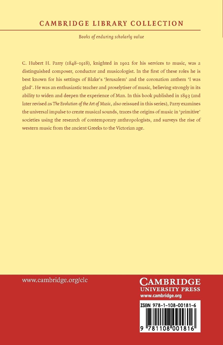 Rückseitencover The Art of Music