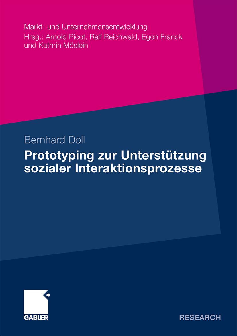 Vorderes Coverbild Prototyping zur Unterstützung sozialer Interaktionsprozesse