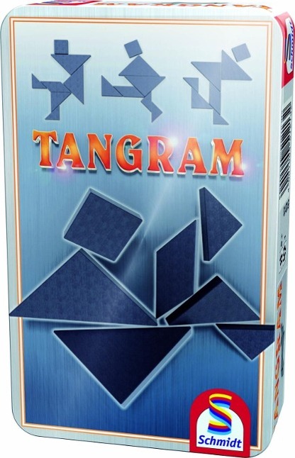 Vorderes Coverbild Tangram in Metalldose