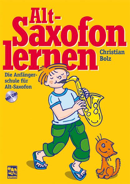 Vorderes Coverbild Altsaxofon lernen
