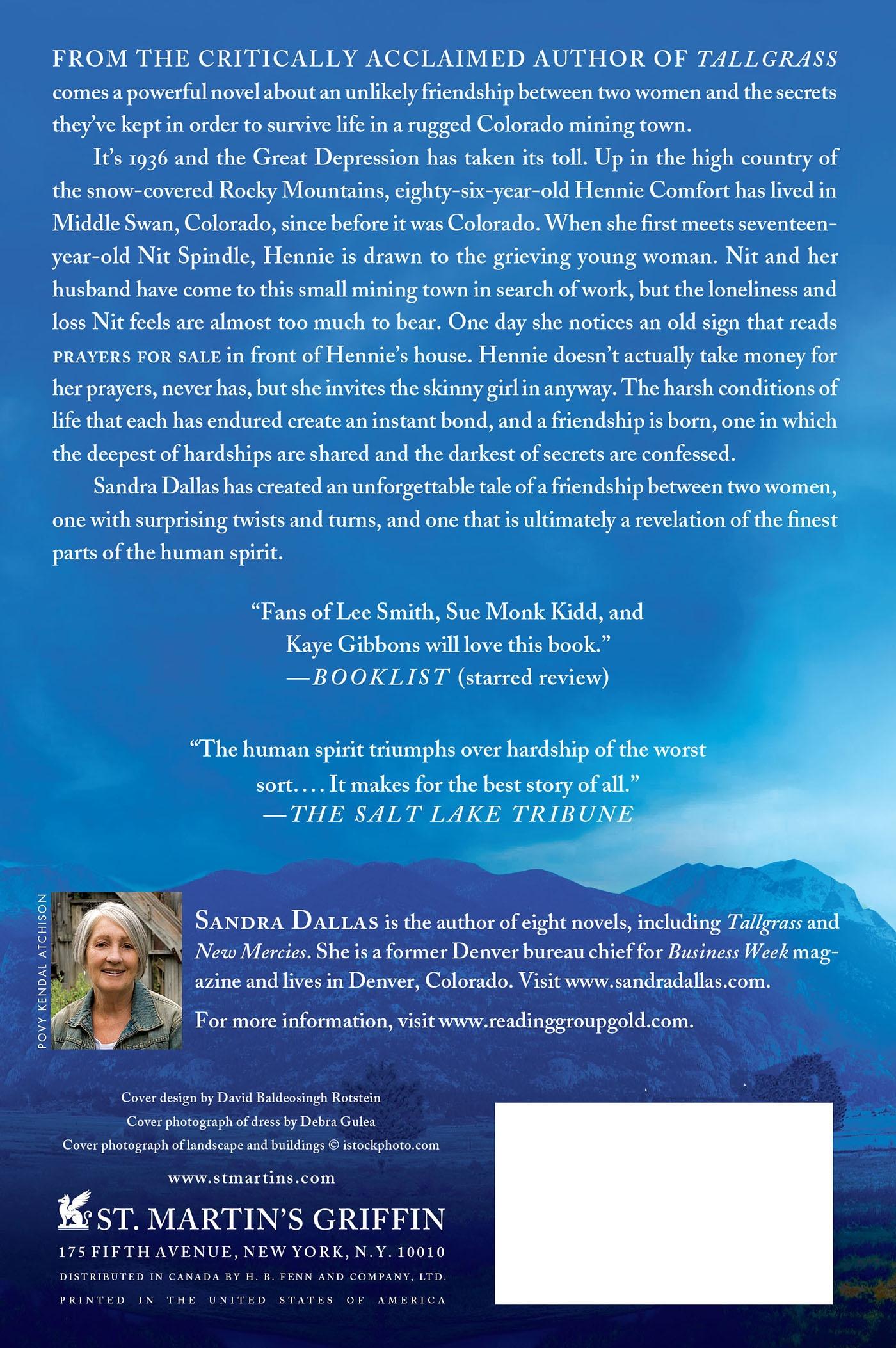 Rückseitencover Prayers for Sale