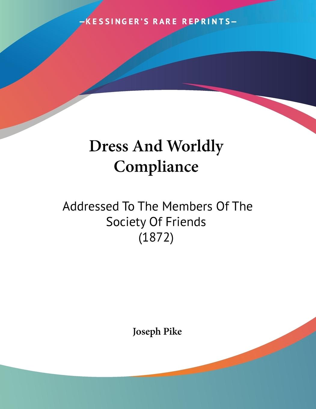 Vorderes Coverbild Dress And Worldly Compliance