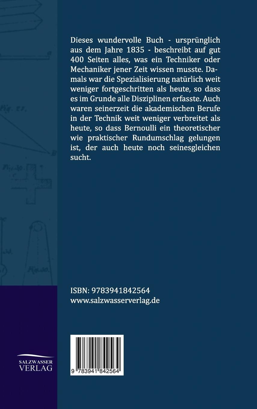 Rückseitencover Praktisches Handbuch für Mechaniker und Techniker