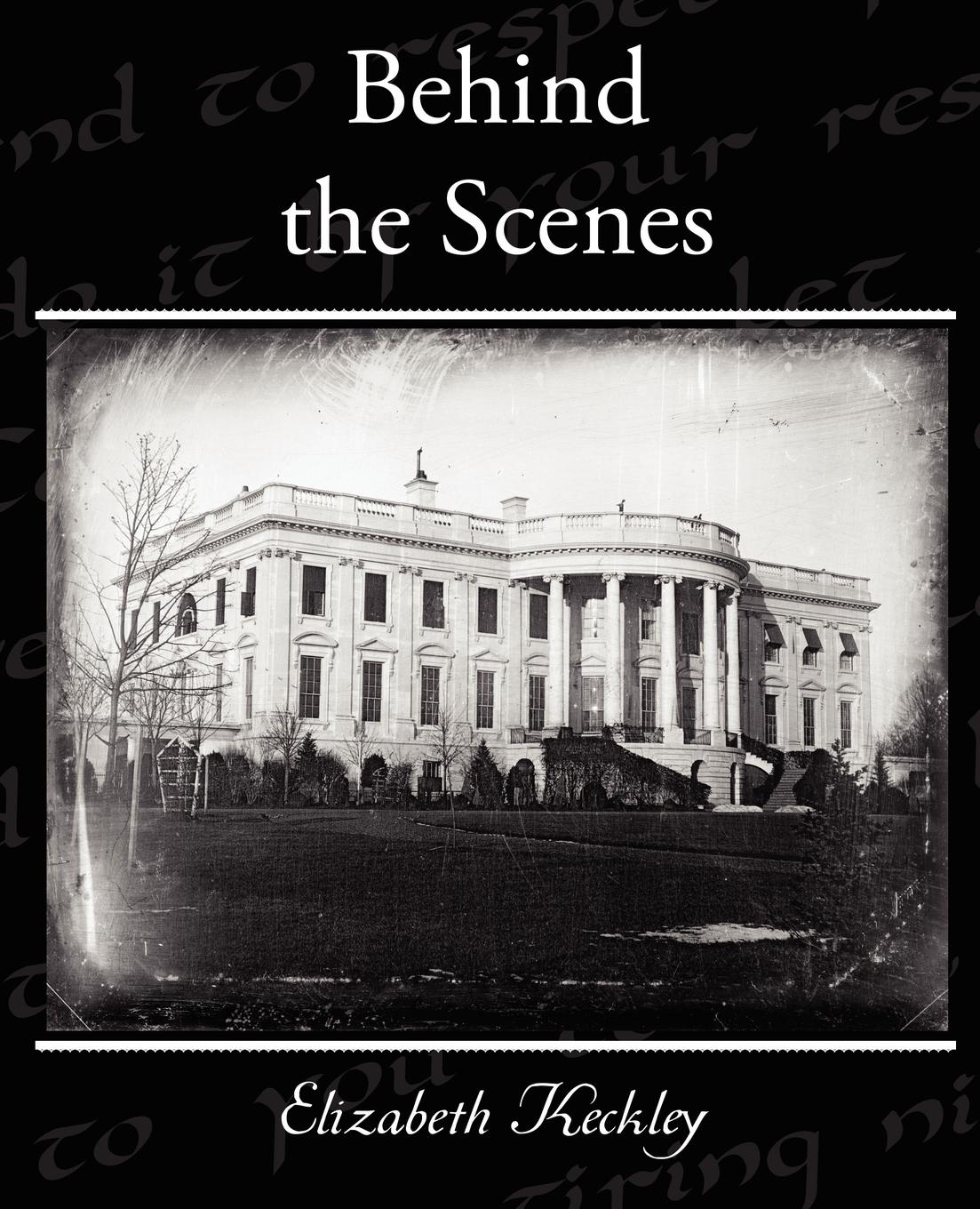 Vorderes Coverbild Behind the Scenes