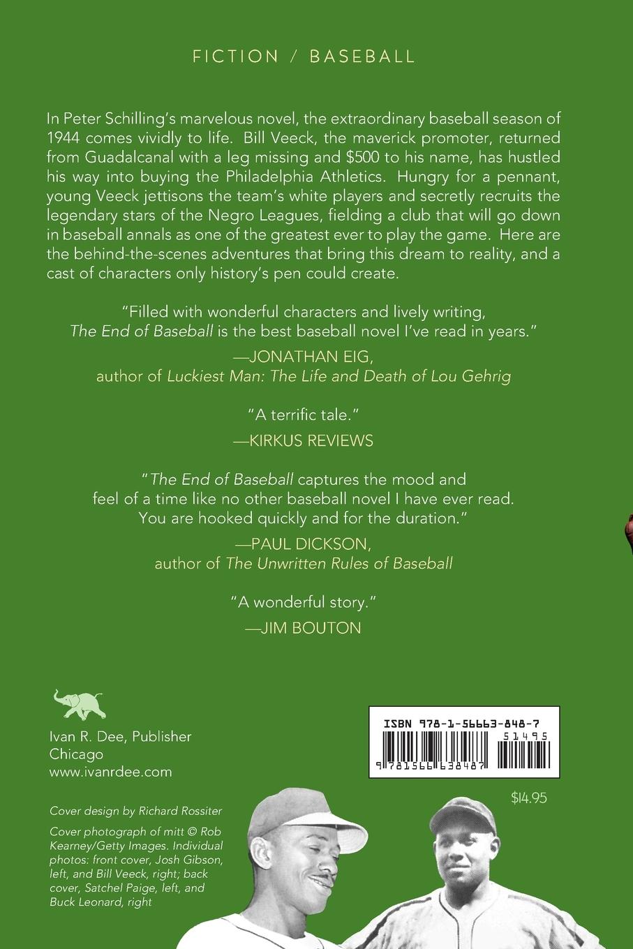 Rückseitencover End of Baseball