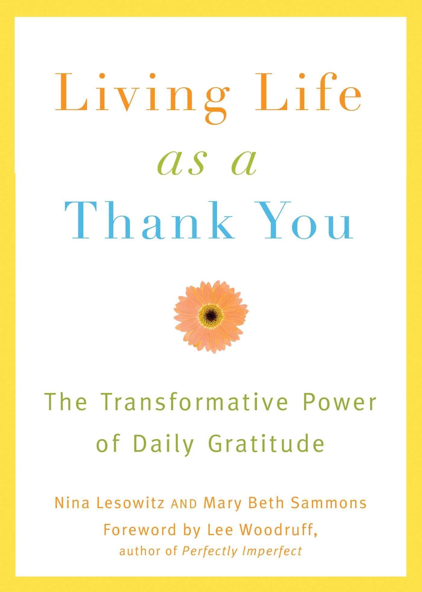 Vorderes Coverbild Living Life as a Thank You