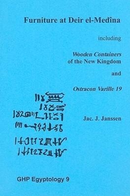 Vorderes Coverbild Furniture at Deir El-Medina