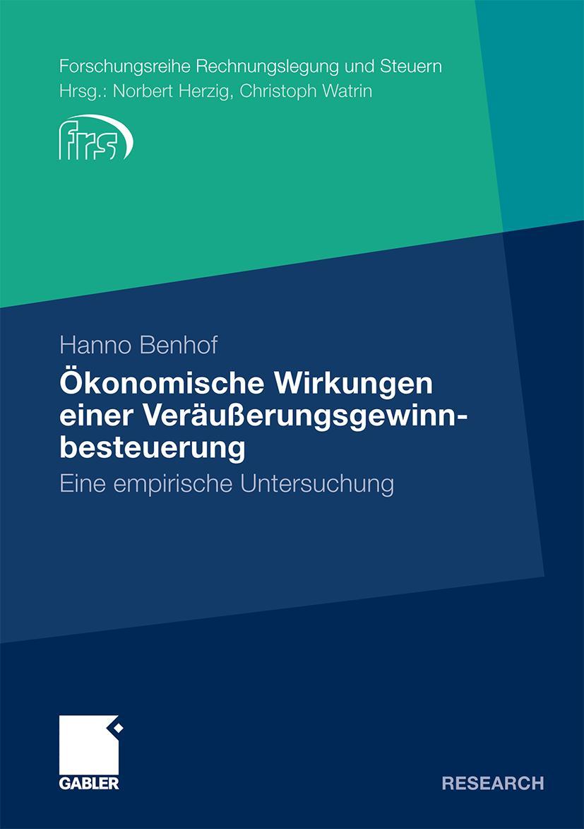 Vorderes Coverbild Ökonomische Wirkungen einer Veräußerungsgewinnbesteuerung