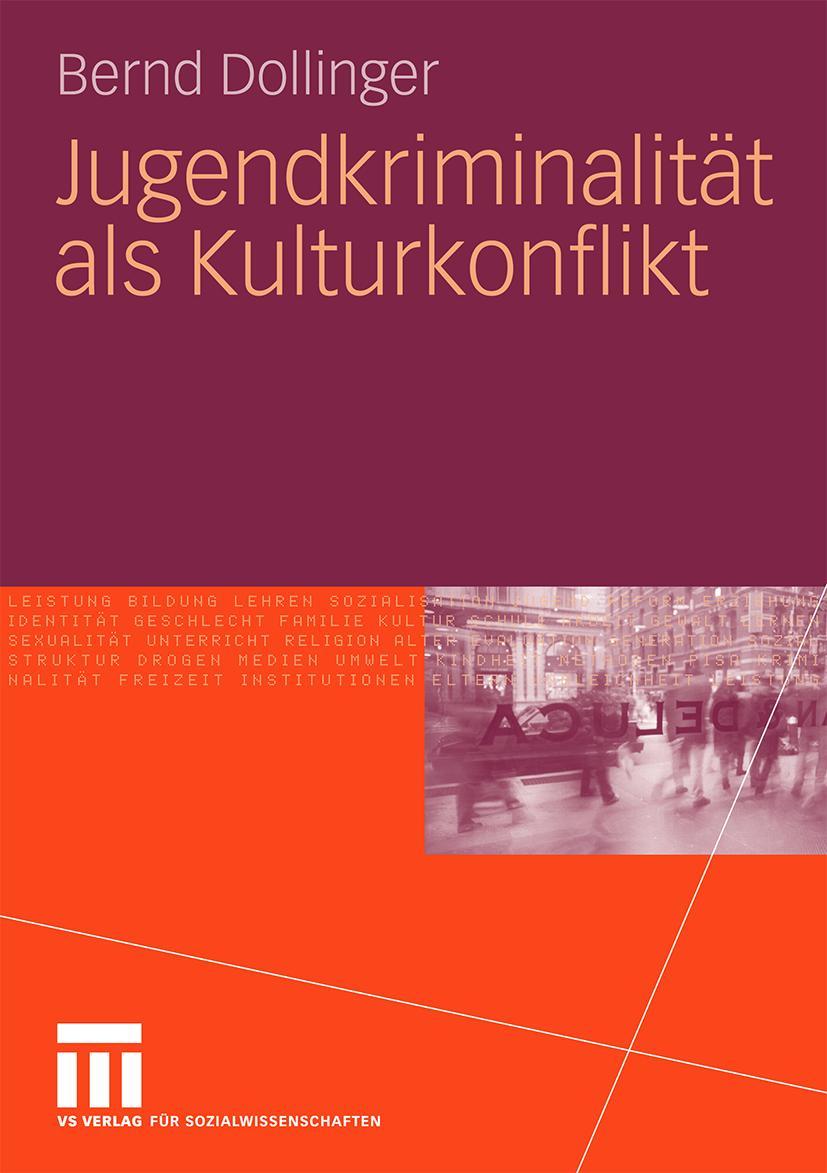 Vorderes Coverbild Jugendkriminalität als Kulturkonflikt