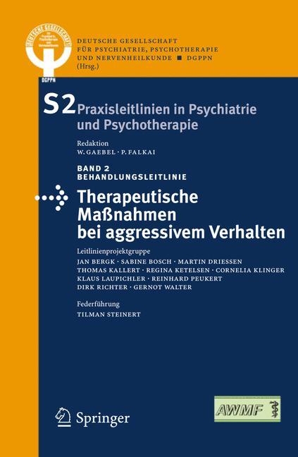 Vorderes Coverbild Therapeutische Maßnahmen bei aggressivem Verhalten in der Psychiatrie und Psychotherapie