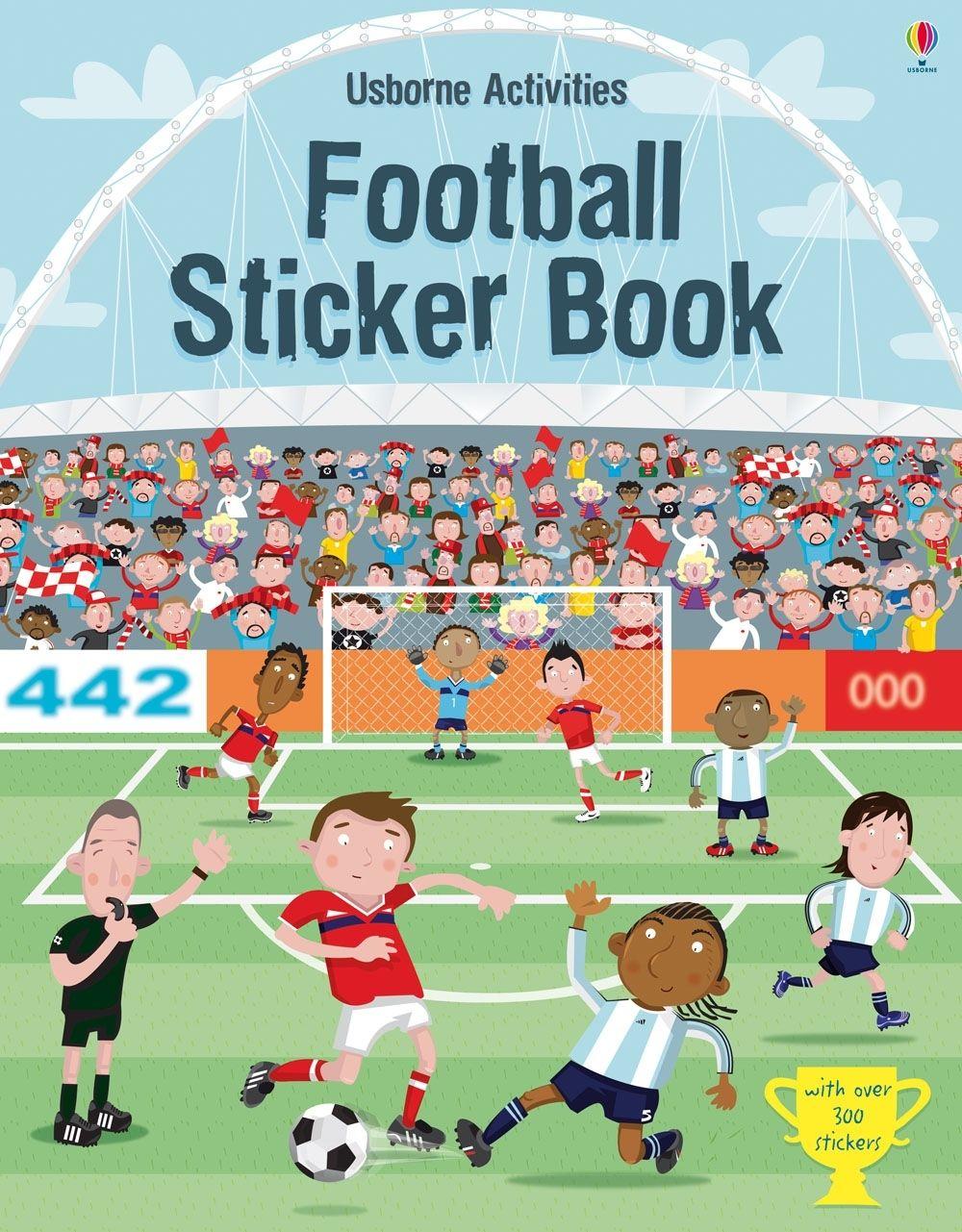 Vorderes Coverbild Football Sticker Book
