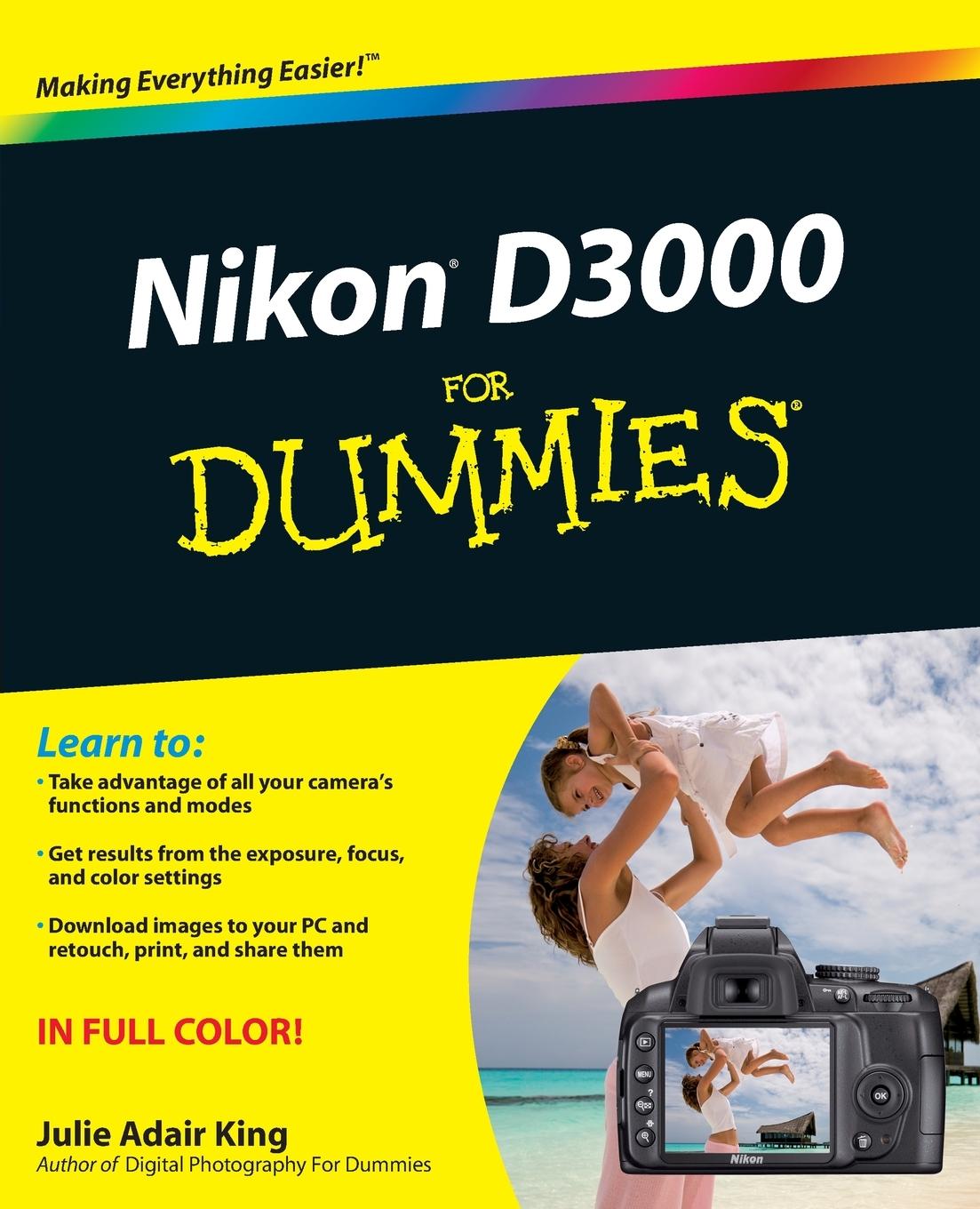 Vorderes Coverbild Nikon D3000 For Dummies
