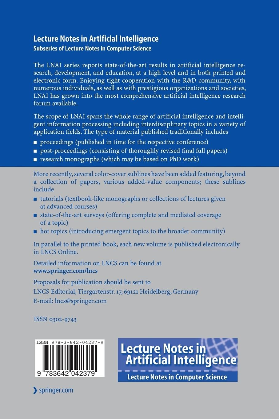 Rückseitencover Logic Programming and Nonmonotonic Reasoning