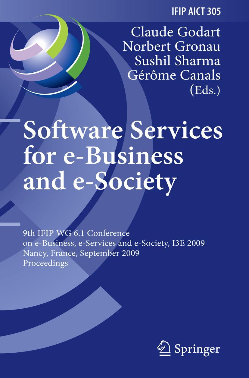 Vorderes Coverbild Software Services for e-Business and e-Society