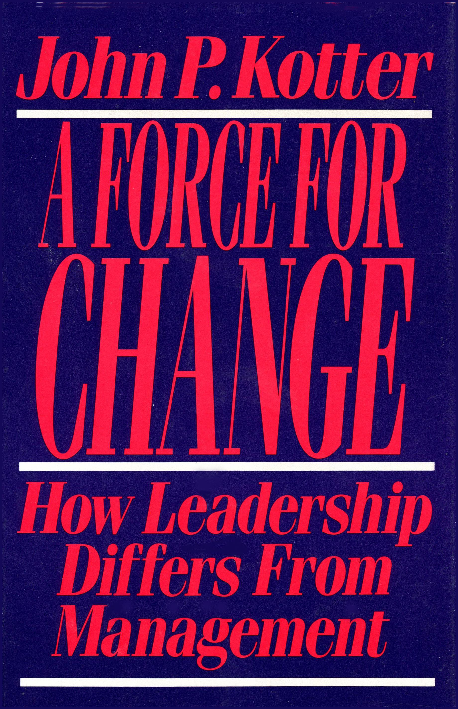 Vorderes Coverbild Force for Change