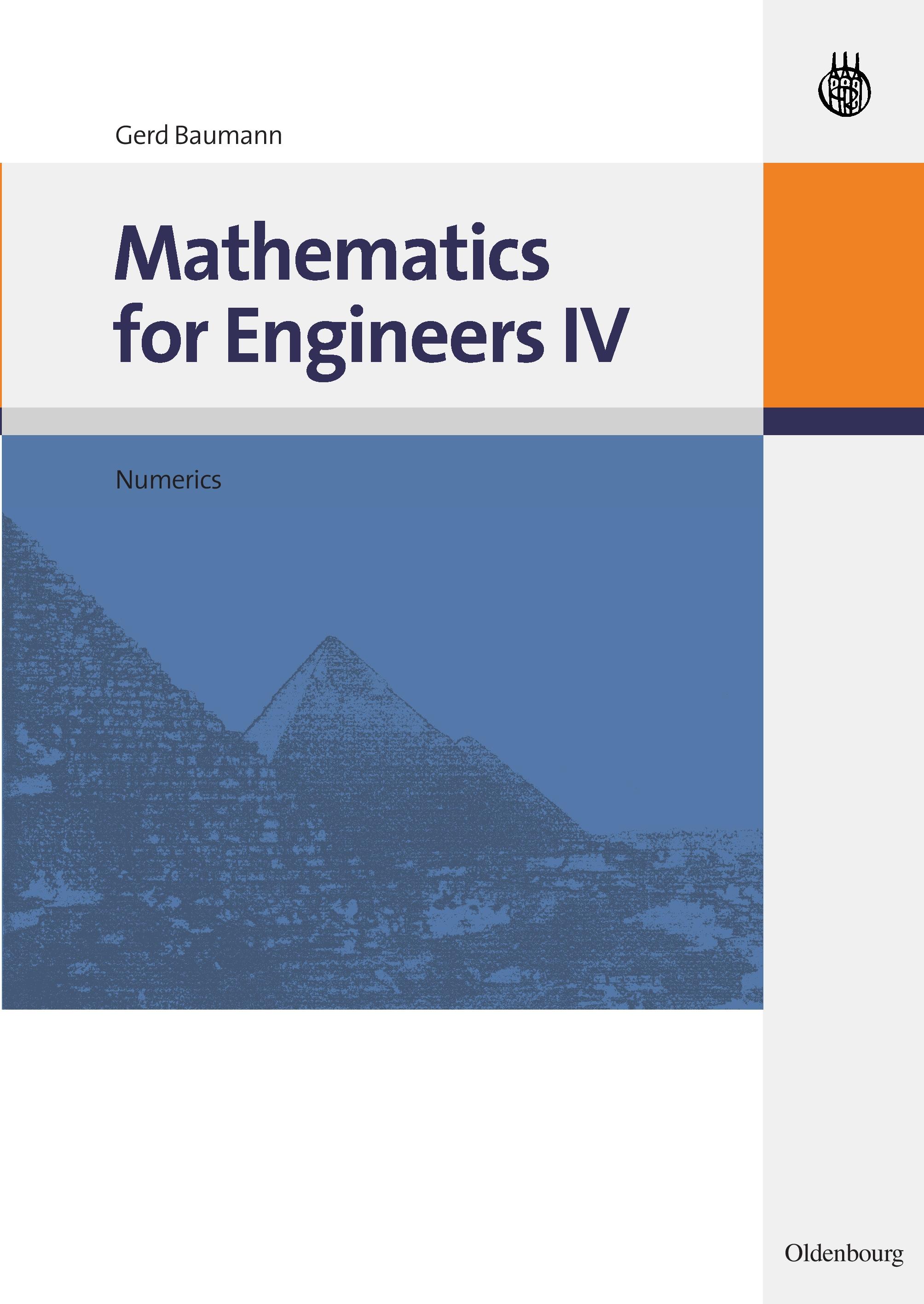Vorderes Coverbild Mathematics for Engineers IV