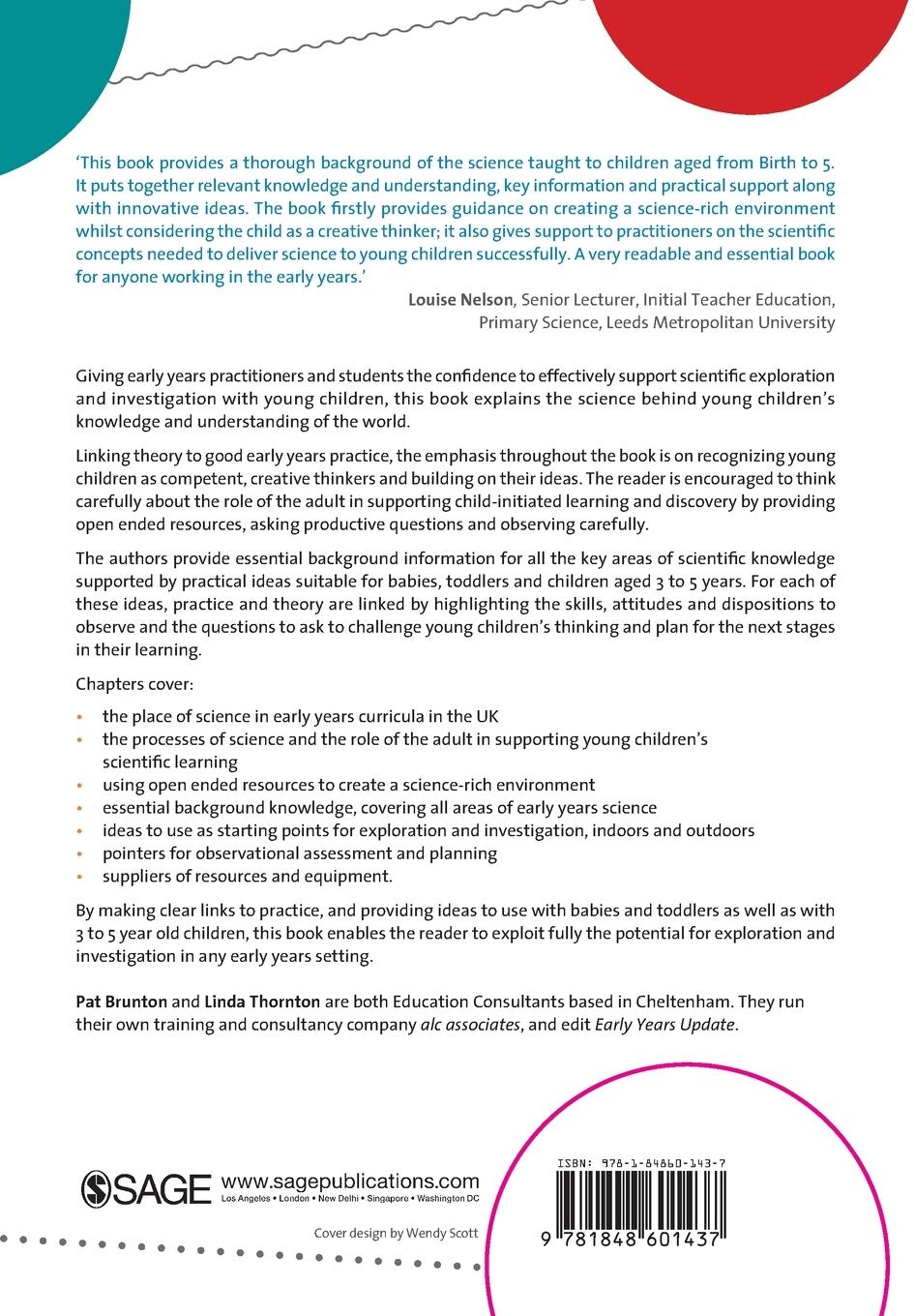 Rückseitencover Science in the Early Years