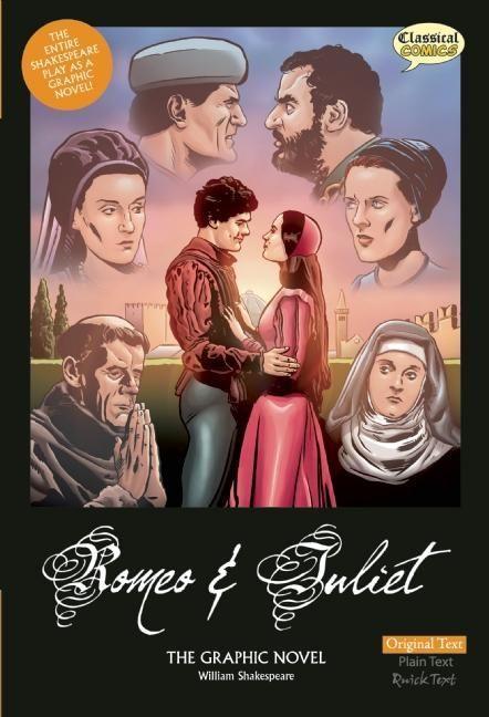 Vorderes Coverbild Romeo and Juliet the Graphic Novel: Original Text
