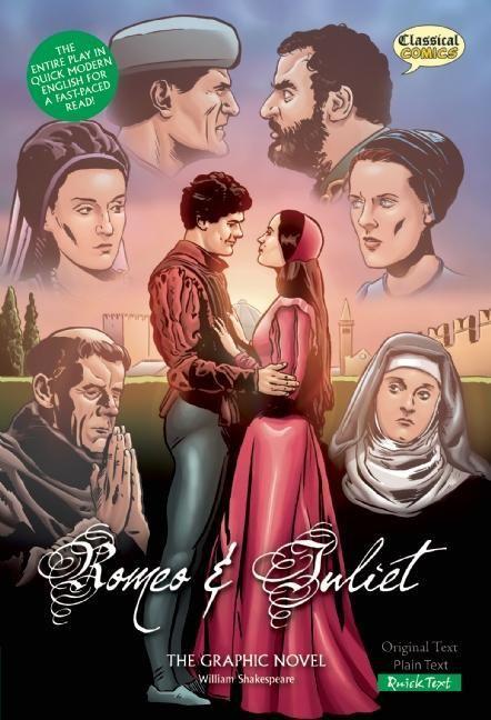 Vorderes Coverbild Romeo and Juliet the Graphic Novel: Quick Text