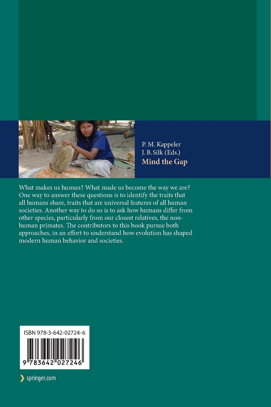 Rückseitencover Mind the Gap