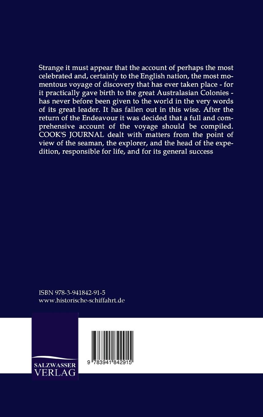 Rückseitencover First Voyage around the World