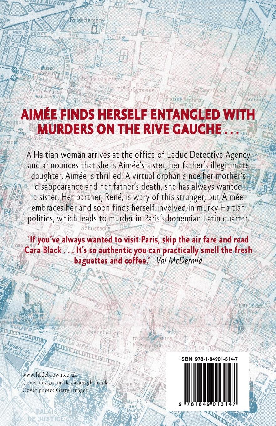 Rückseitencover Murder in the Latin Quarter