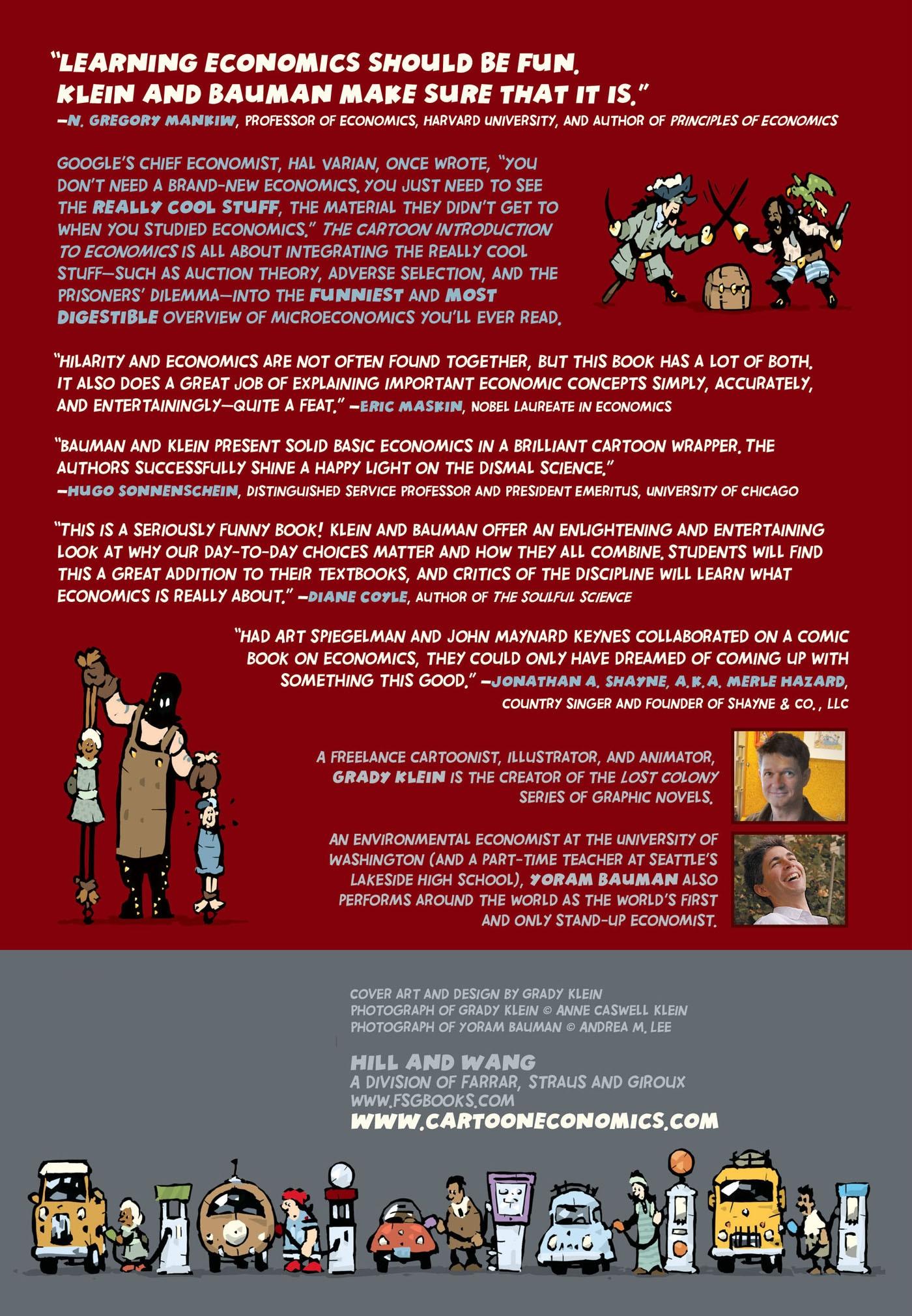 Rückseitencover The Cartoon Introduction to Economics, Volume I: Microeconomics