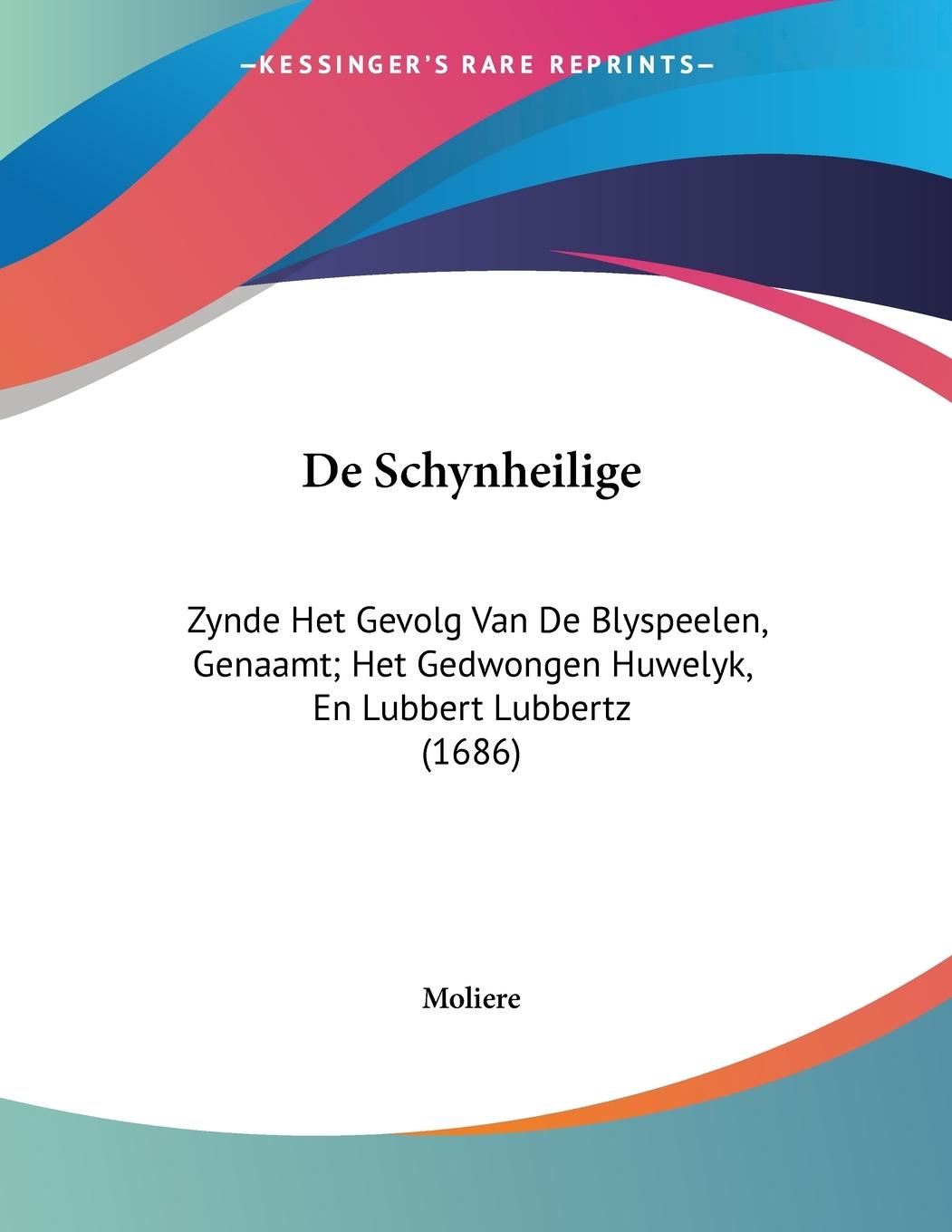Vorderes Coverbild De Schynheilige