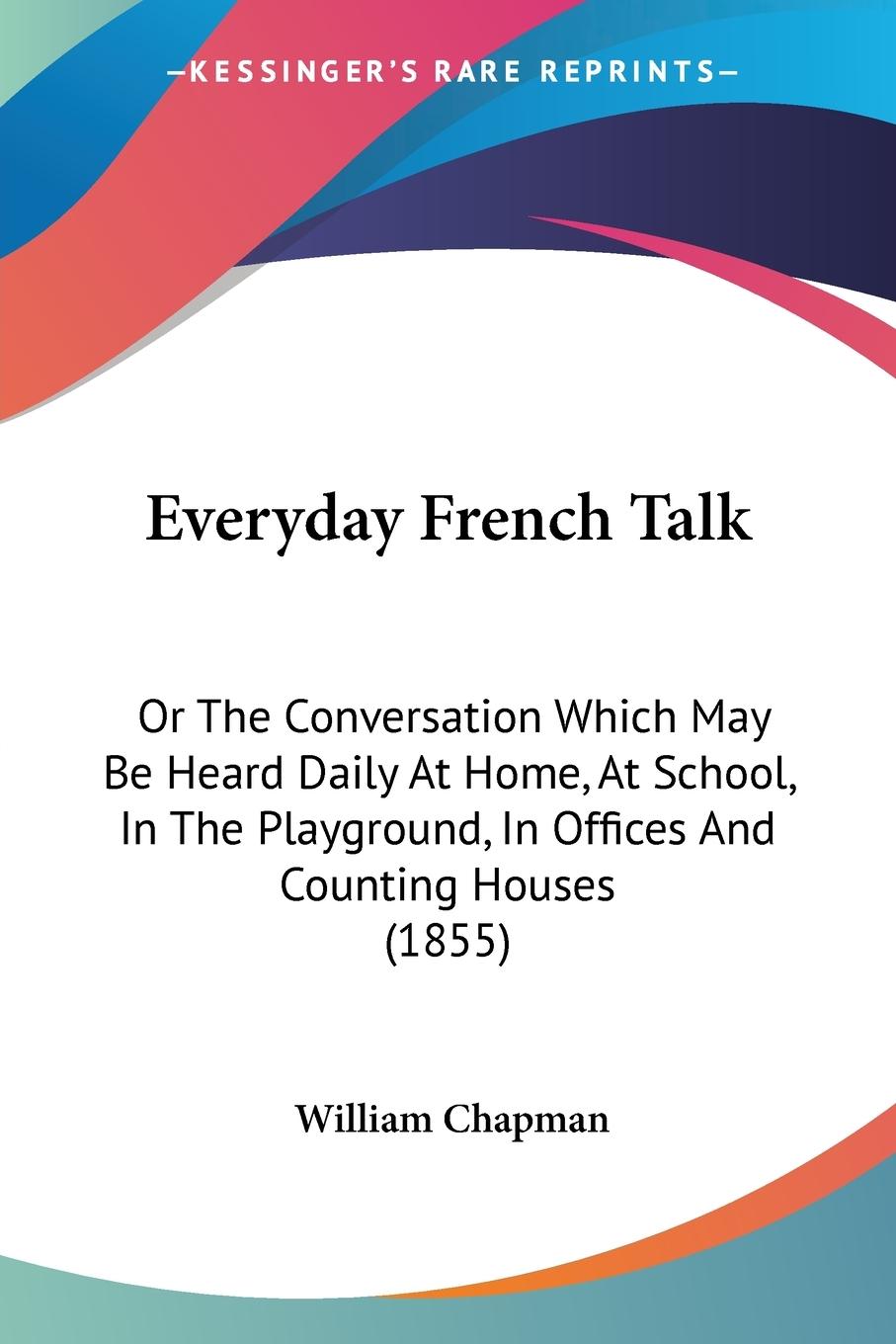 Vorderes Coverbild Everyday French Talk