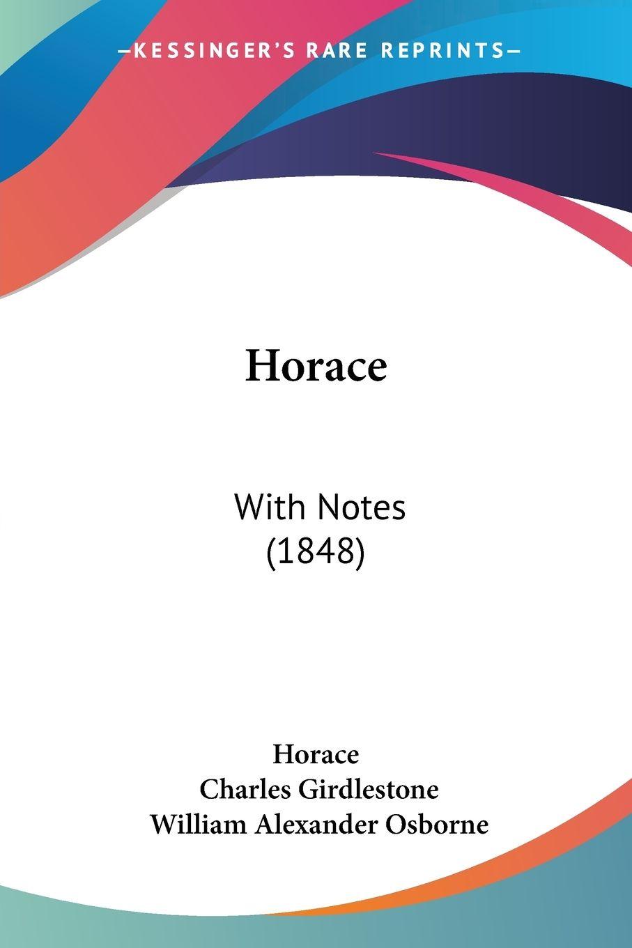 Vorderes Coverbild Horace